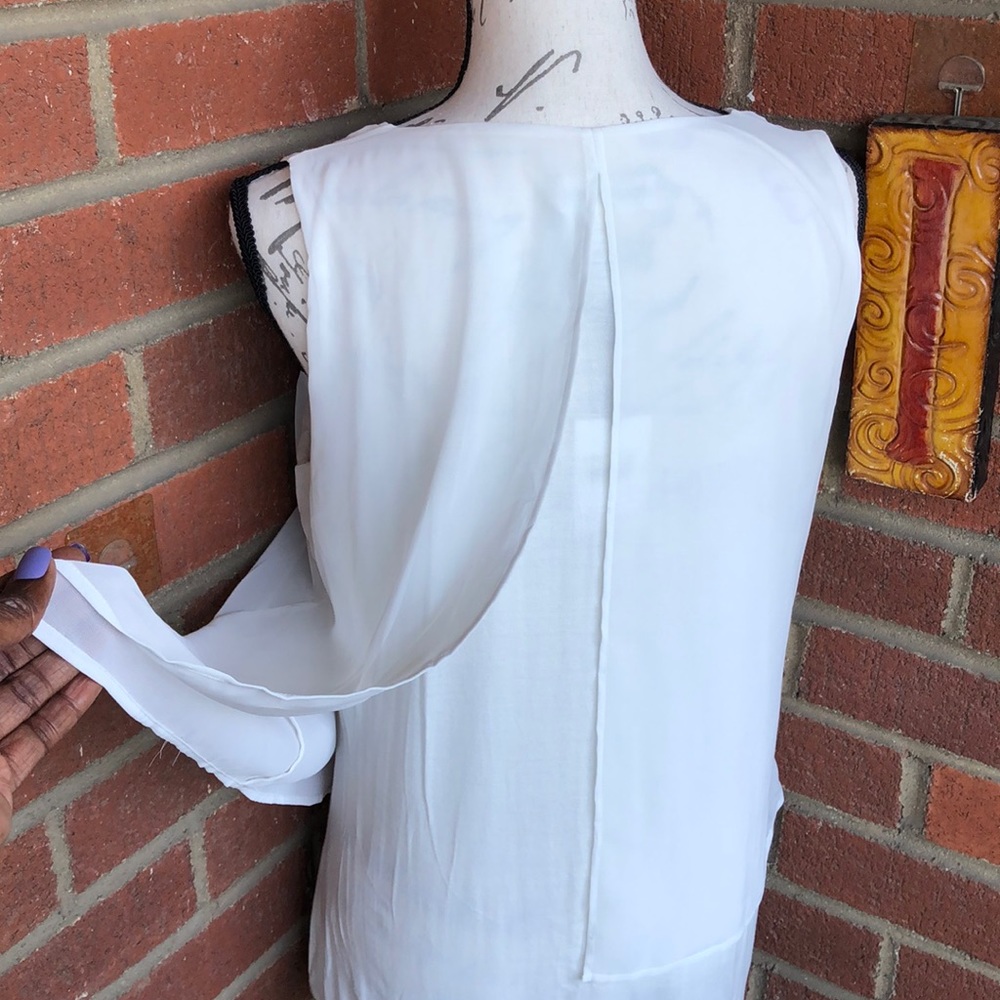 Calvin Klein Layered V-Neck Top - Picture 8 of 8